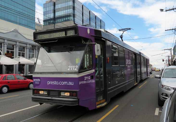 Yarra Trams Class B 2112 Presto